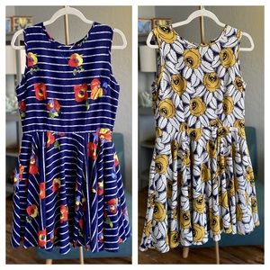 2 Maison Jules Fit & Flare Floral Dresses